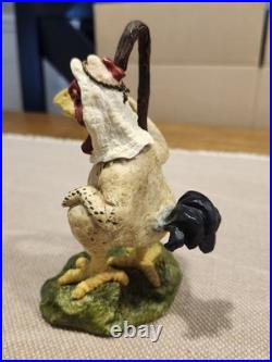 Vintage Big Sky Carvers Chickentivity Shepherd Chicken Nativity Figurine