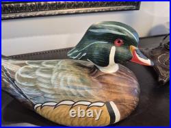 Vintage Big Sky Carvers Duck Decoy Limited Edition Flawless Signed Cabin Decor