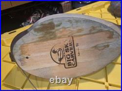 Vintage Big Sky Carvers Mallard Duck Wood Decoy with Anchor Weight Hunting Decoy