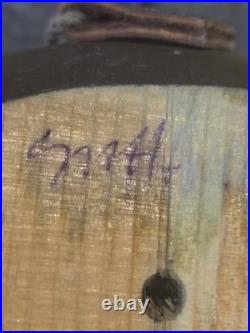 Vintage Big Sky Carvers Mallard Duck Wood Decoy with Anchor Weight Hunting Decoy