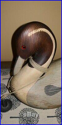 Vintage Big Sky Carvers Northern Pintail Duck Decoy by Ken W White RARE