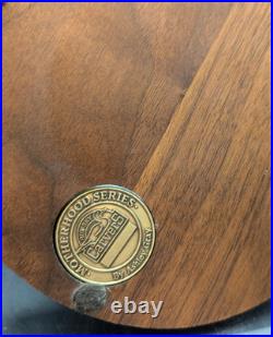 Vintage Big Sky Carvers Owls And Owlets On Branch Wood Sculpture Figurine Signed