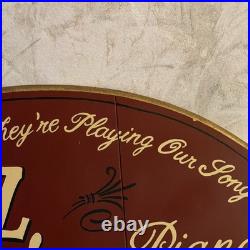 Vintage Big Sky Carvers Piano Bar Jazz Lovers Tavern Wood Sign Wall Hanging