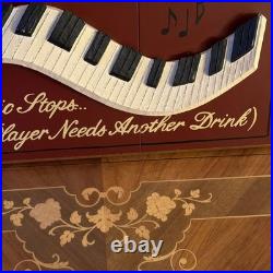 Vintage Big Sky Carvers Piano Bar Jazz Lovers Tavern Wood Sign Wall Hanging