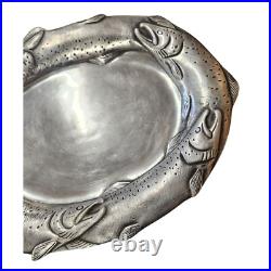 Vintage Big Sky Carvers, Trout, Salmon, Steelhead, Fish Serving Platter. 19 x 15