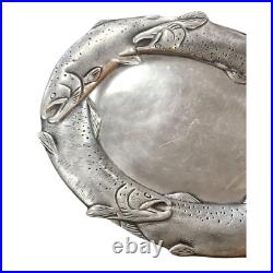 Vintage Big Sky Carvers, Trout, Salmon, Steelhead, Fish Serving Platter. 19 x 15