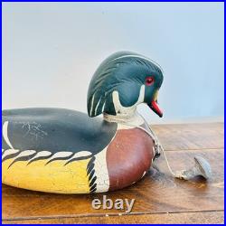 Vintage Big Sky Carvers Wood Duck Signed and Numbered Wooden