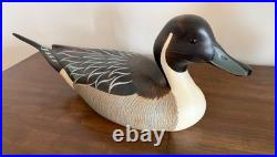 Vintage Big Sky Carvers Wood Pintail Duck Decoy Artist Signed Parker Goodman-20
