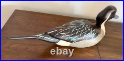 Vintage Big Sky Carvers Wood Pintail Duck Decoy Artist Signed Parker Goodman-20