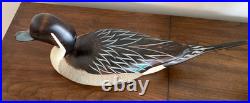 Vintage Big Sky Carvers Wood Pintail Duck Decoy Artist Signed Parker Goodman-20