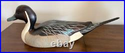 Vintage Big Sky Carvers Wood Pintail Duck Decoy Artist Signed Parker Goodman-20