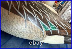 Vintage Big Sky Carvers Wood Pintail Duck Decoy Artist Signed Parker Goodman-20