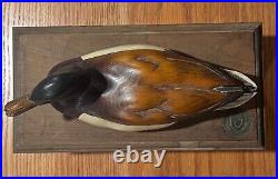 Vintage Ducks Unlimited Big Sky Carvers Mallard Decoy Stash Box