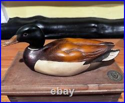 Vintage Ducks Unlimited Big Sky Carvers Mallard Decoy Stash Box