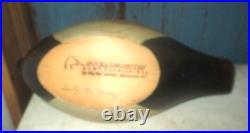 Vintage Ducks Unlimited Canvasback Drake Duck Decoy Signed Sally MC Murray