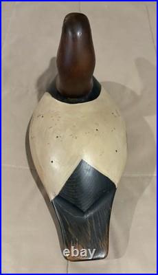 Vintage Ducks Unlimited Signed Canvasback Decoy Big Sky Carvers Curette ViKander