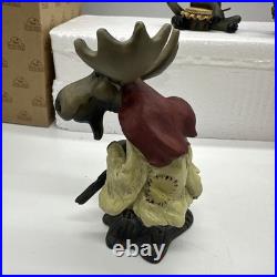 Vintage Moosetivity II & III 2 & 3 Sets Mountain Mooses Big Sky Carvers EUC