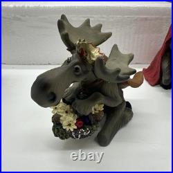 Vintage Moosetivity II & III 2 & 3 Sets Mountain Mooses Big Sky Carvers EUC