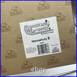 Vintage Moosetivity II & III 2 & 3 Sets Mountain Mooses Big Sky Carvers EUC