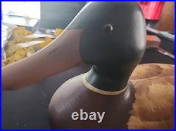 Vintage Signed Thomas Chandler 1985 RARE Wood Duck Decoy Big Sky Carvers MT