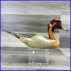 Vintage Wood Carving Duck Decoy 18 Pintail Duck by Montana Big Sky Carvers
