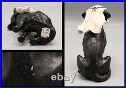 Vtg 2002 Big Sky Carvers Canine Dogtivity Dog Nativity 9 Piece Set with Box READ