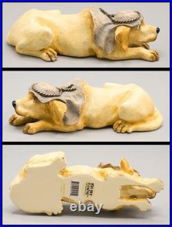 Vtg 2002 Big Sky Carvers Canine Dogtivity Dog Nativity 9 Piece Set with Box READ