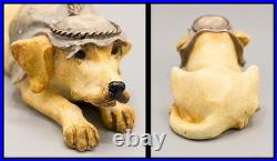 Vtg 2002 Big Sky Carvers Canine Dogtivity Dog Nativity 9 Piece Set with Box READ