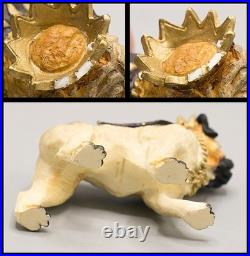 Vtg 2002 Big Sky Carvers Canine Dogtivity Dog Nativity 9 Piece Set with Box READ