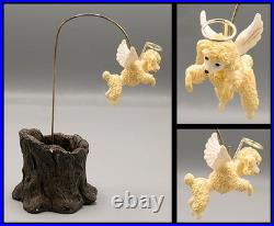 Vtg 2002 Big Sky Carvers Canine Dogtivity Dog Nativity 9 Piece Set with Box READ