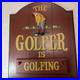 Vtg-Big-Sky-Carvers-Golf-Sign-Wall-Art-Hand-Painted-Wooden-Pub-Style-Grandpacore-01-swwb