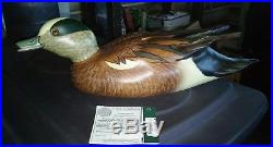 Vtg Big Sky Carvers Masters Edition Duck Decoy John Gewerth Scolding Widgeon DU
