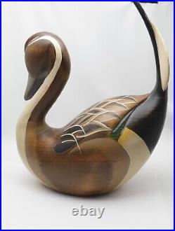 Vtg Big Sky Carvers Wood Duck Decoy Hindley Collection 2006 Very Nice