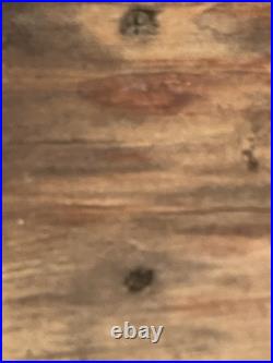 Vtg Big Sky Carvers Wooden Carved Golfing Bear Western Pine 20Montana No Club