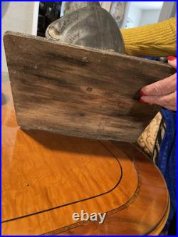 Vtg Big Sky Carvers Wooden Carved Golfing Bear Western Pine 20Montana No Club