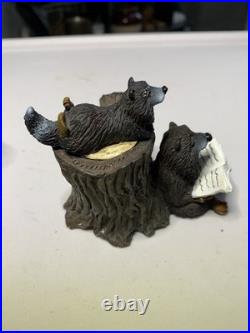 Vtg. Kritter Hollows By Big Sky Carvers 2000 Book Racoons