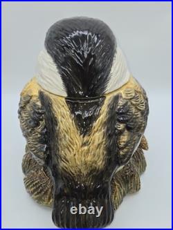 Vtg Rare Fat Chickadee Cookie Jar/Baby Chick's Salt/Pepper, Big Sky Carvers, VGC