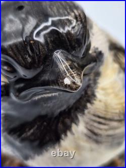Vtg Rare Fat Chickadee Cookie Jar/Baby Chick's Salt/Pepper, Big Sky Carvers, VGC