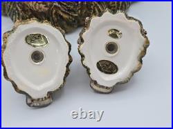 Vtg Rare Fat Chickadee Cookie Jar/Baby Chick's Salt/Pepper, Big Sky Carvers, VGC