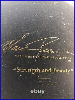 Vtg Strength And Beauty Big Sky Carvers Marc Pierce Gallery Signed 15 X12x8