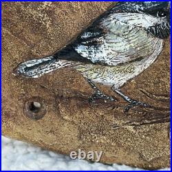 Welcome Plaque Sign Big Sky Carvers Jane Shull Beasley Chickadee Cabin Rustic