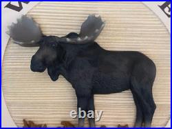 Welcome to Our Home Wood Moose Sign 17 Meissenburg Designs Big Sky Carvers