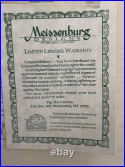 Welcome to Our Home Wood Moose Sign 17 Meissenburg Designs Big Sky Carvers