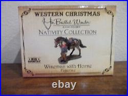 Western Christmas Unbridled Wonder Nativity Set By Kathy Andrews Fincher