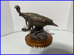 Whitetails Unlimited Turkey Sculpture By Brad Williams Double Take