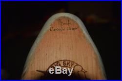 Wood Carved Canada Goose Decoy Big Sky Carvers