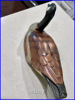 Wood Carved Decoy Goose by Sonya Hatfield Big Sky Carvers Montana