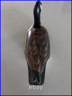 Wood Carved Decoy Goose by Sonya Hatfield Big Sky Carvers Montana
