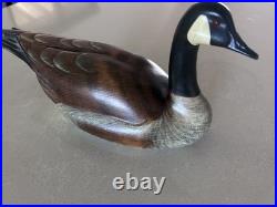 Wood Carved Decoy Goose by Sonya Hatfield Big Sky Carvers Montana