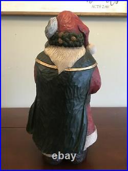 Woodland Santa Claus Figure By Stuart Bond Bridger Trading Co Big Sky Carvers